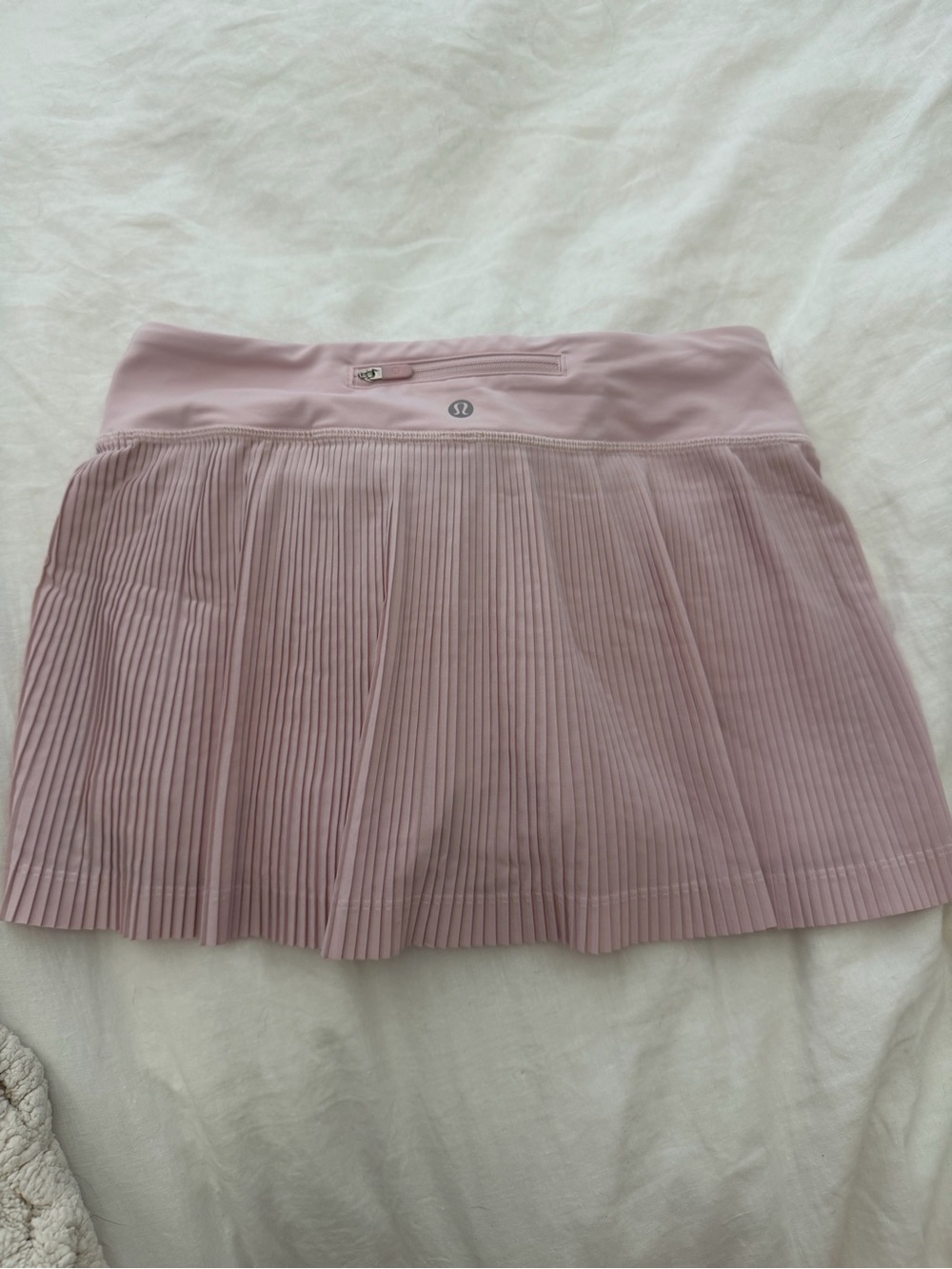 lululemon athletica Dusty Pink Pleated Skater Skirt